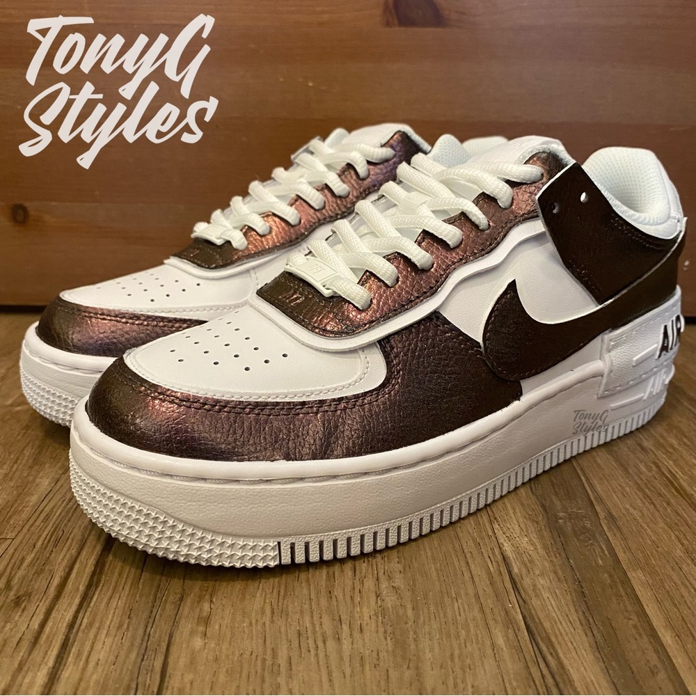 ✨NEW✨ CUSTOM NIKE AIR FORCE 1 LOW SHADOW - Picture 8 of 15